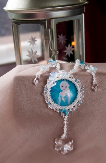 The Queen Elsa Necklace is an ideal holiday accessory.